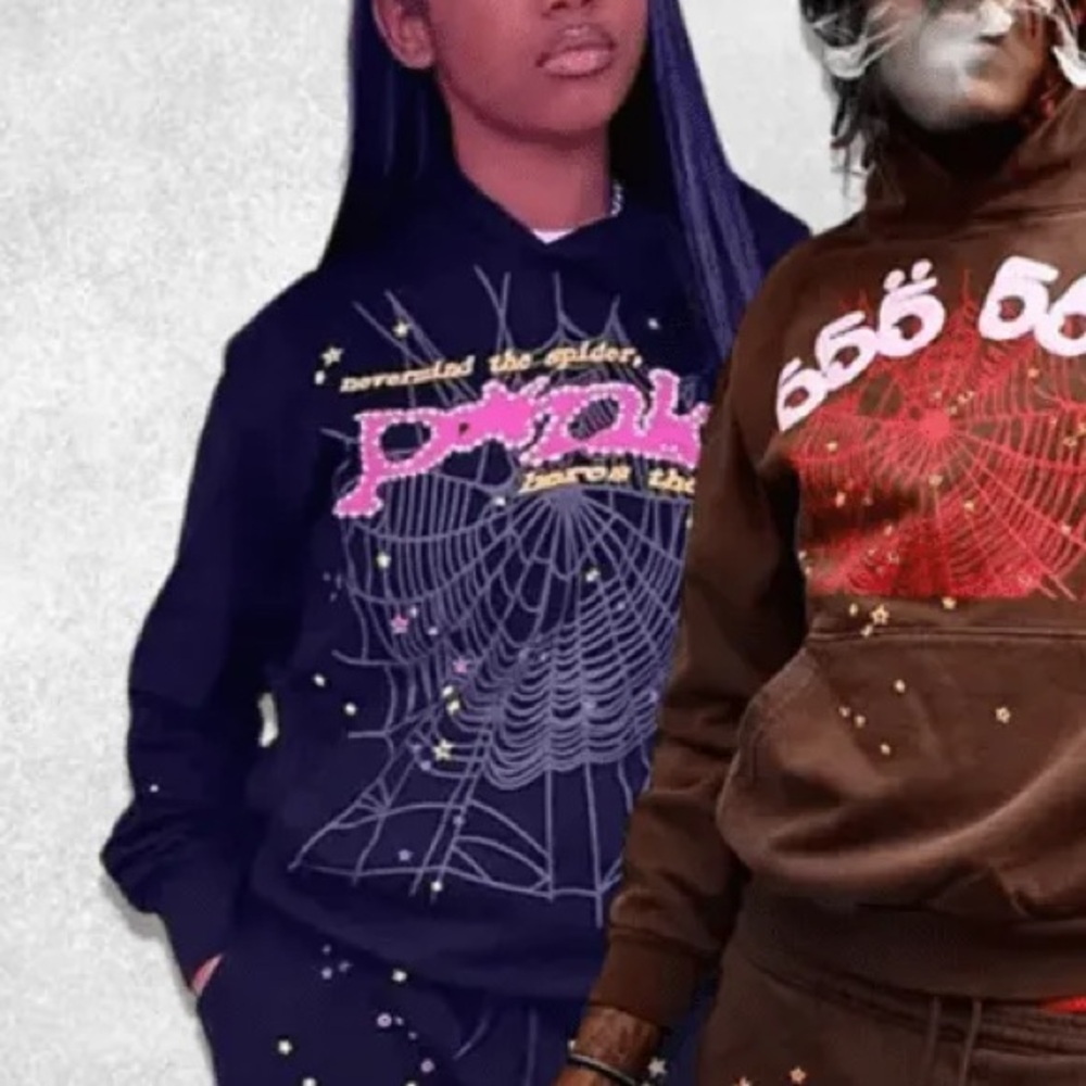 Sp5der⚡️P*NK Spider Slime Web Hoodie Worldwide x Young Thug Hoodie - Picture 14 of 14